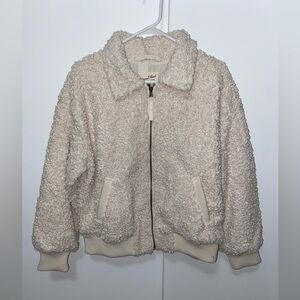 Womens Zippered Coat/Jacket - Size: M